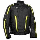 Мотокуртка Roleff RO548 Wind-Tex Kopenhagen Black/Yellow