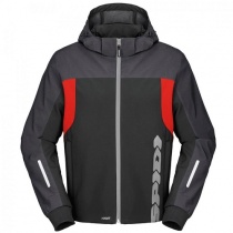 Мотокуртка Spidi Hoodie H2Out II Black/Grey/Red