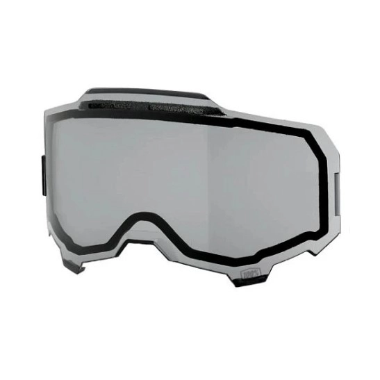 Линза к очкам 100% Armega/Armatic Dual Vented Dual Mirror Silver Lens