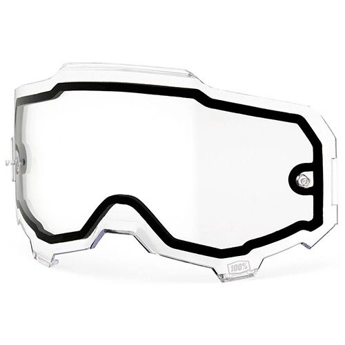 Лінза до окулярів 100% Armega Black Clear Lens