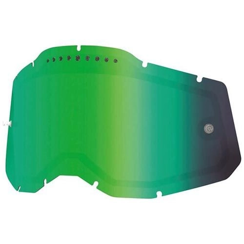 Лінза до окулярів 100% Racecraft 2/Accuri 2/Strata 2 Vented Dual Mirror Green