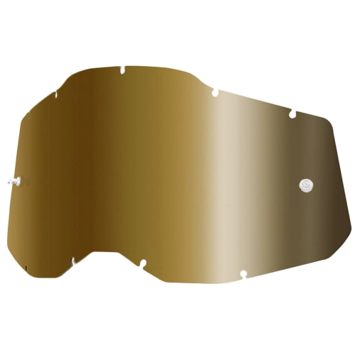 Лінза до окулярів 100% RC2/AC2/ST2 Replacement Mirror Gold Lens Anti-Fog