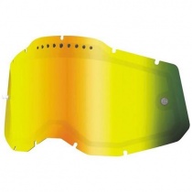 Линза к очкам 100% Racecraft 2/Accuri 2/Strata 2 Vented Dual Mirror Gold