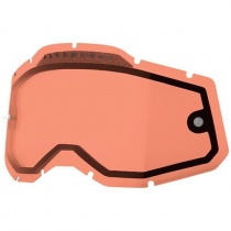 Линза к очкам 100% Racecraft 2/Accuri 2/Strata 2 Vented Dual Pink