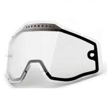 Линза к очкам 100% Racecraft/Accuri/Strata Enduro Dual W Clear Lens