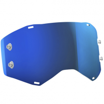 Линза к очкам Scott MX Prospect/Fury Ampl Works Blue/Chrome Lens