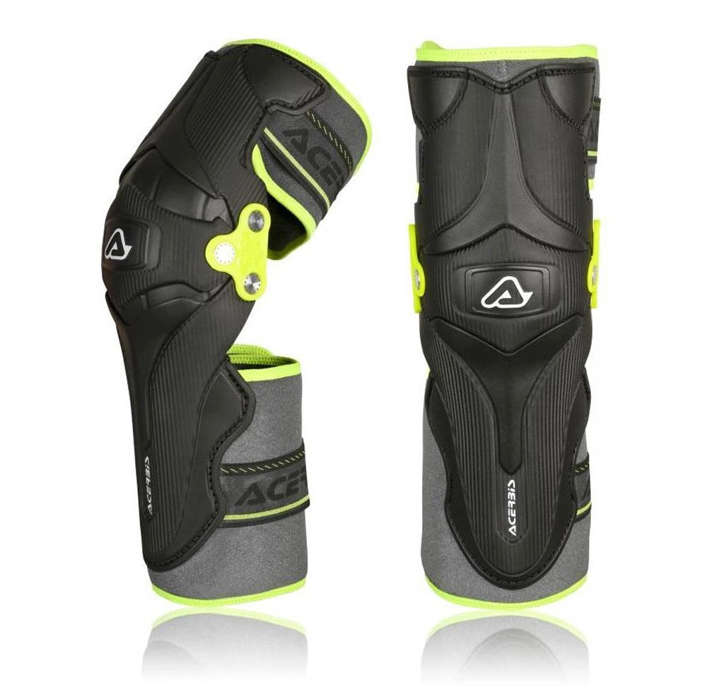 Наколінники Acerbis X-Strong Black/Yellow