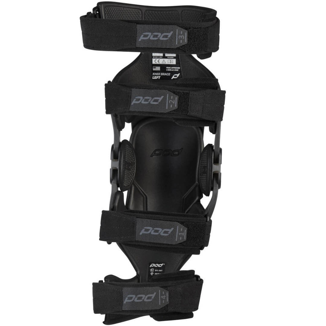 Наколінники POD MX K4 2.0 Junior Knee Brace Graphite