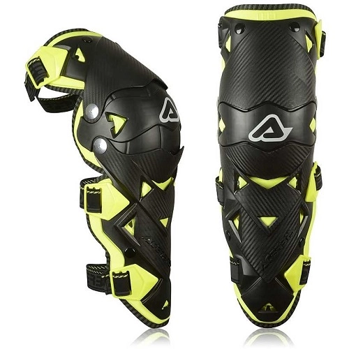 Наколенники Acerbis Impact Evo 3.0 Black/Yellow
