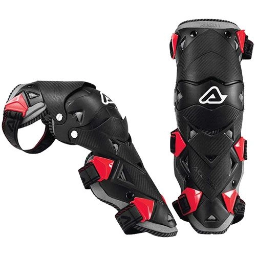 Наколінники Acerbis Impact Evo Junior Black/Red