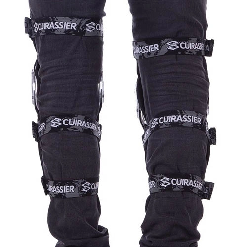 Наколінники Cuirassier Black/White