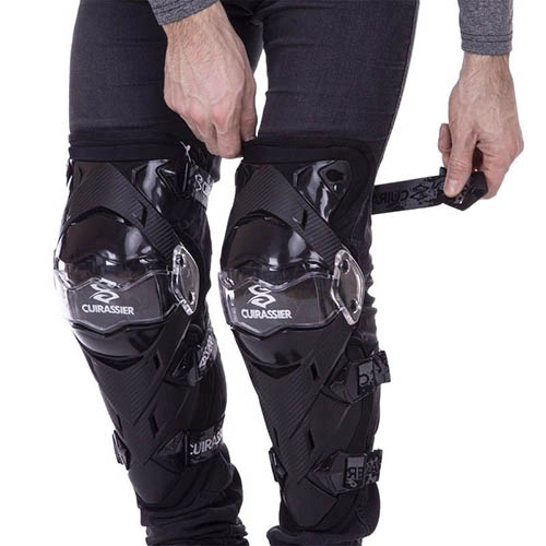 Наколінники Cuirassier Black/White