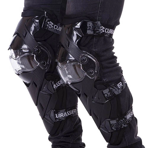 Наколінники Cuirassier Black/White