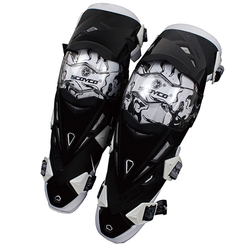 Наколінники Scoyco K12 White/Black