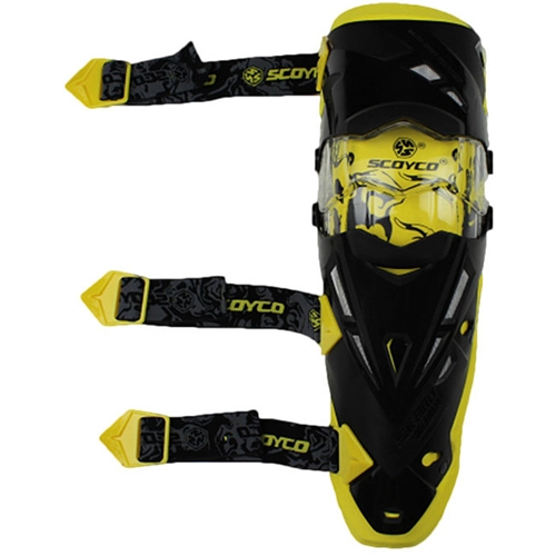 Наколінники Scoyco K12 Yellow/Black