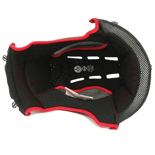 Обшивка внутрішня шолома Nolan N70-2GT/-2X/44/Evo Black/Red