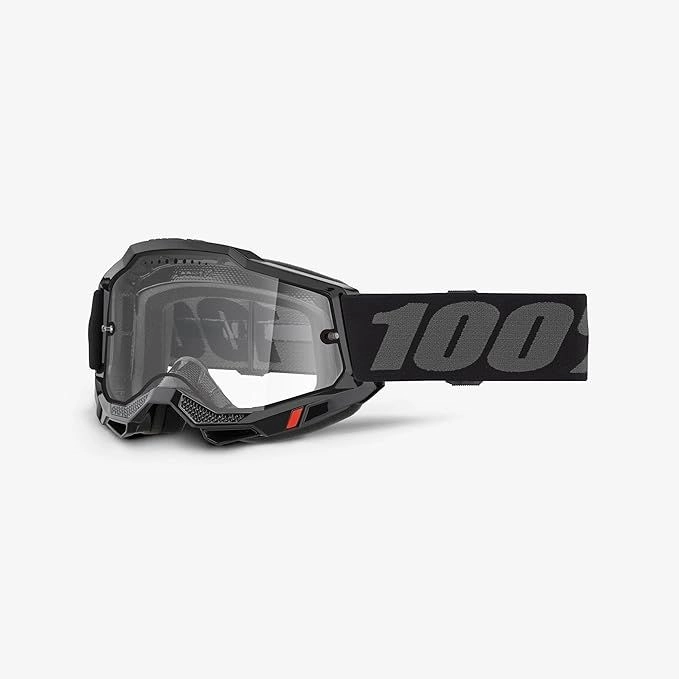 Мотоочки 100% Ride Accuri II Black/Grey Clear Lens