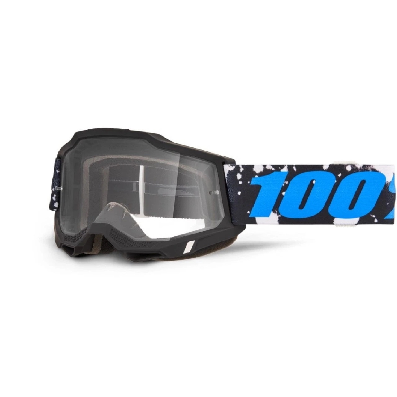 Мотоокуляри 100% Ride Accuri II Callisto Black/White/Blue Clear Lens