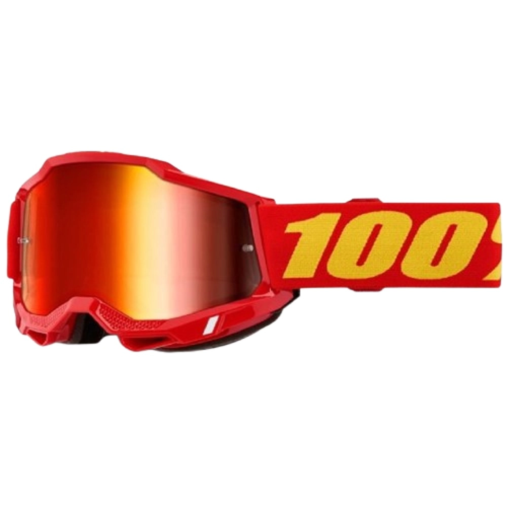 Мотоокуляри 100% Ride Accuri II Junior Red Mirror Lens