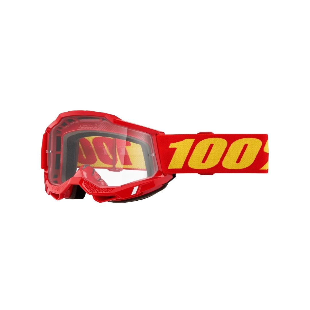 Мотоокуляри 100% Ride Accuri II Youth Junior Red/Yellow Clear Lens
