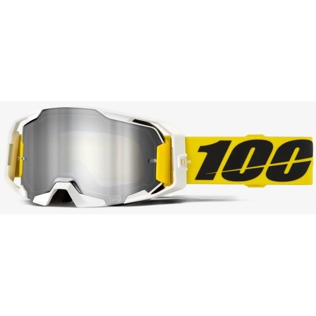 Мотоокуляри 100% Ride Armatic Valera Yellow/White Silver Mirror Lens