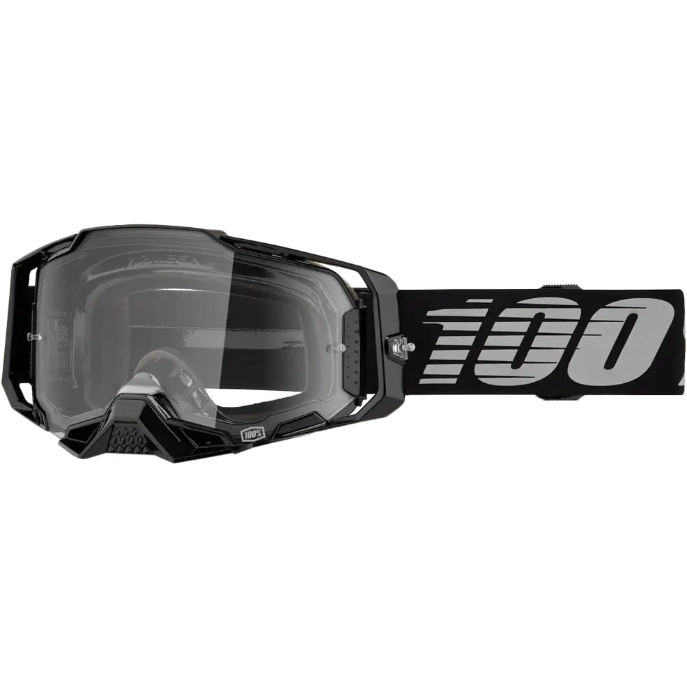 Мотоокуляри 100% Ride Armega Black Clear Lens