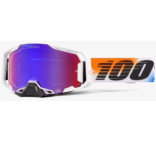 Мотоочки 100% Ride Armega Hiper United Red Lens