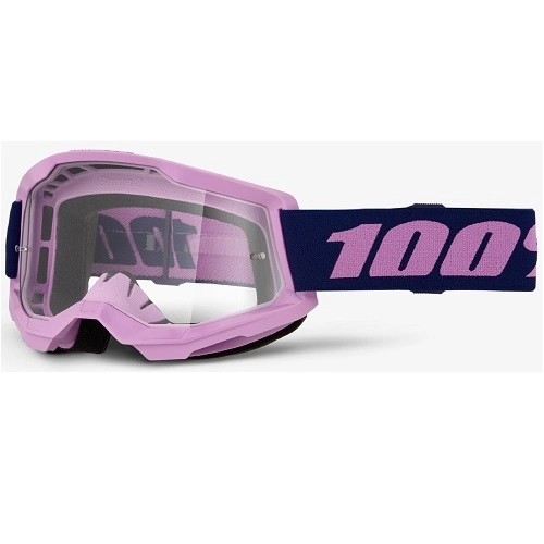 Мотоочки 100% Strata II Purple Clear Lens