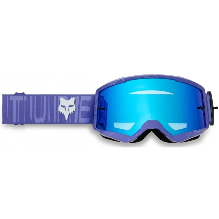 Мотоокуляри FOX Main Diffuse Purple Dove Mirror Blue Lens
