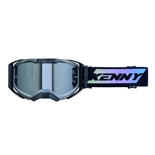Мотоокуляри Kenny Racing Performance Evo 2 Black/Grey Mirror Lens