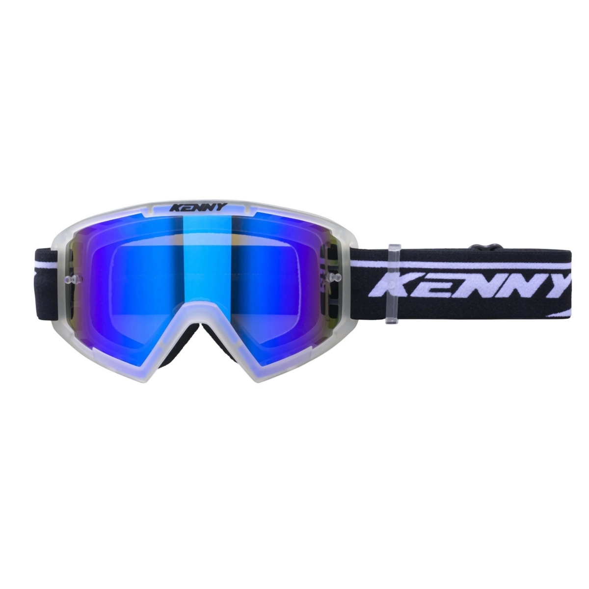 Мотоокуляри Kenny Racing Track+ Junior Black Blue Lens