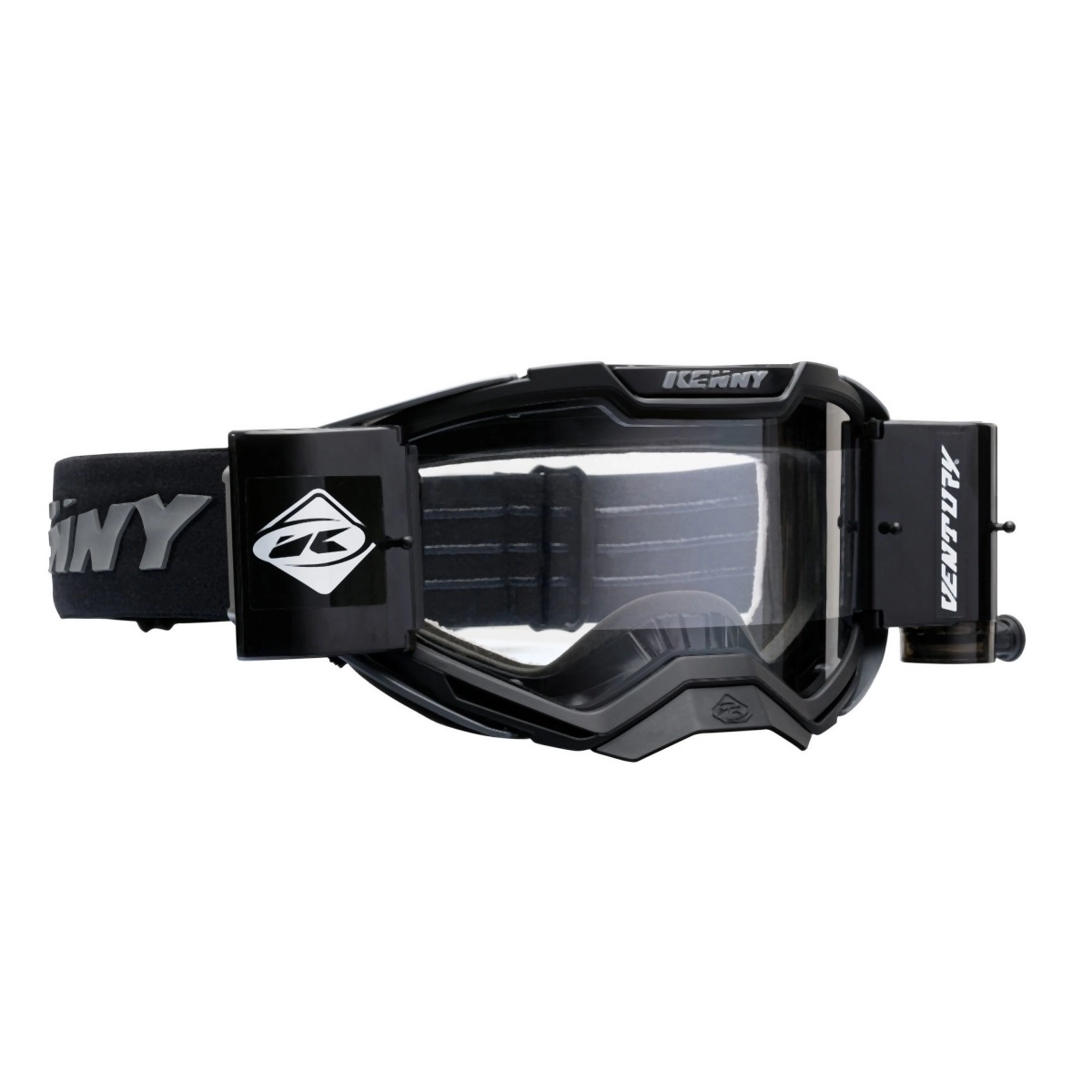 Мотоокуляри Kenny Racing Ventury Black Clear Lens Roll-Off