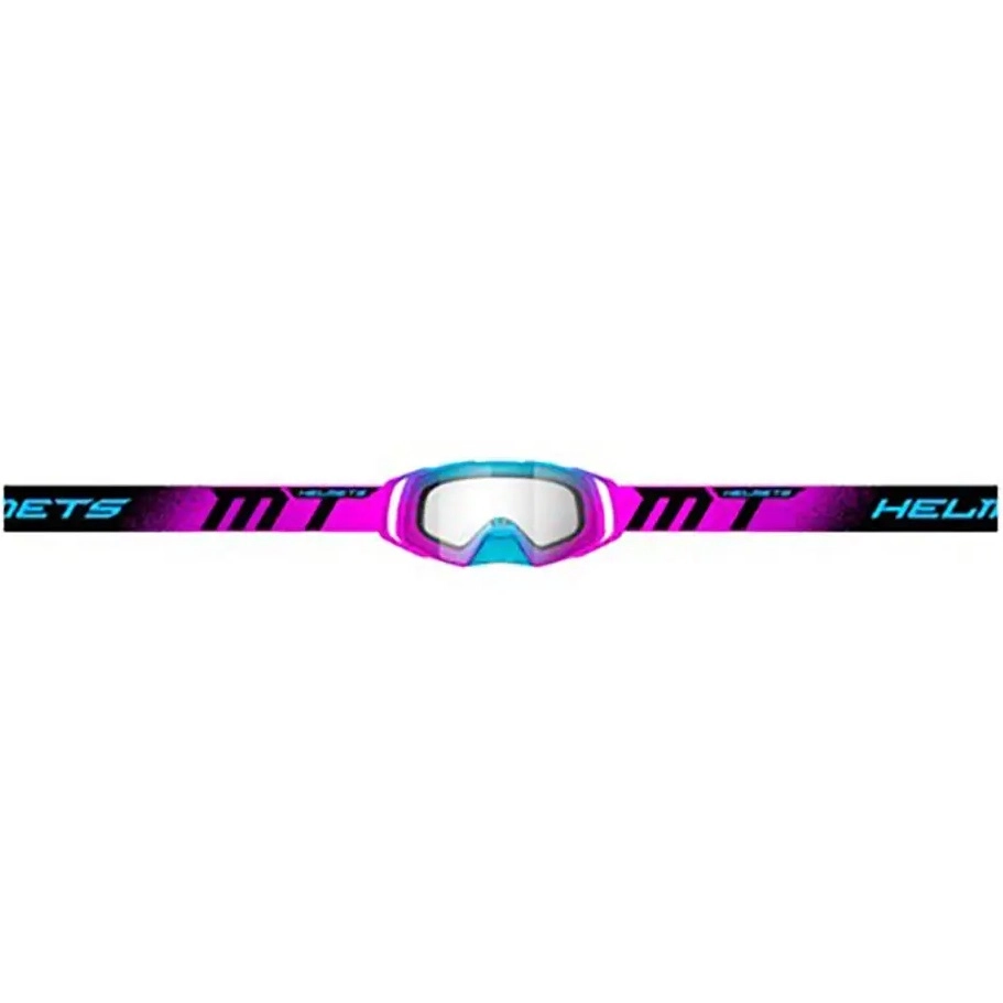 Мотоокуляри MT MX Evo Life Pink Clear Lens