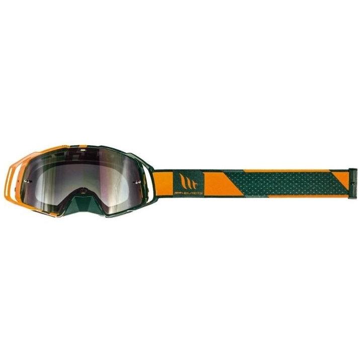 Мотоокуляри MT MX Evo Stripes Black/Orange Clear Lens