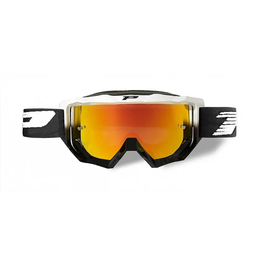 Мотоокуляри Progrip PG3200-137 FL Venom Black/White Yellow Lens