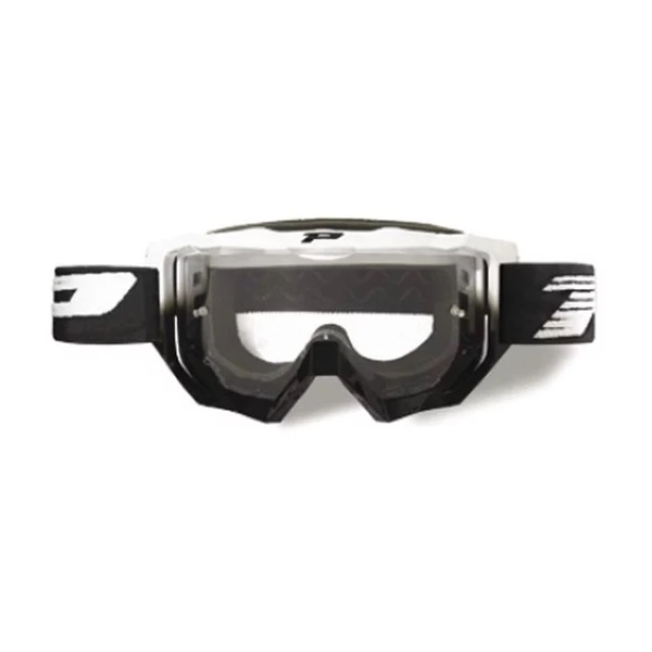 Мотоокуляри Progrip PG3200-137 TR Venom Black/White Clear Lens