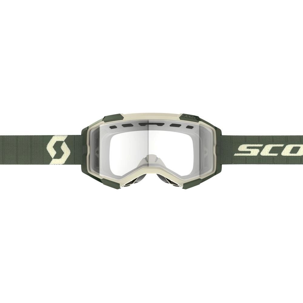 Мотоокуляри Scott Fury Enduro Green Clear Lens