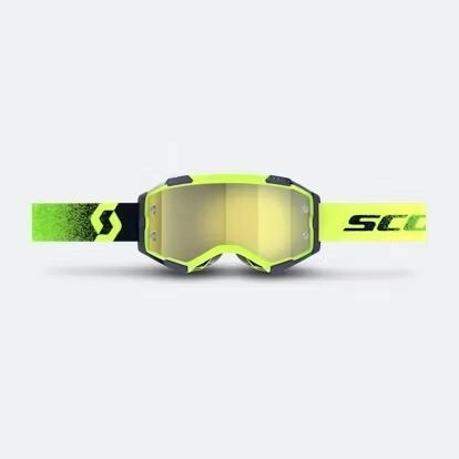 Мотоокуляри Scott Fury Green/Yellow Yellow Chrome Lens