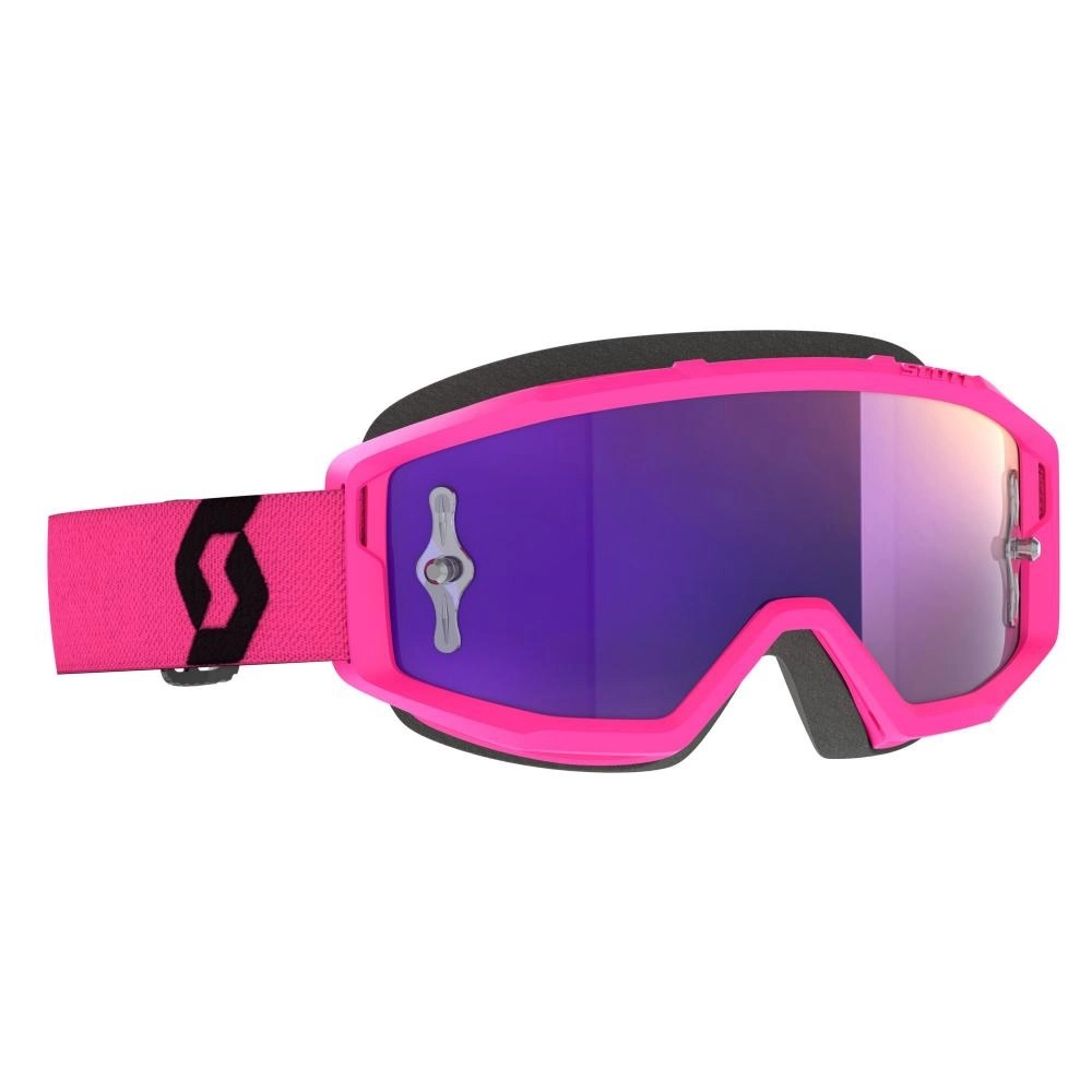 Мотоокуляри Scott Primal Black/Pink Purple Chrome Lens