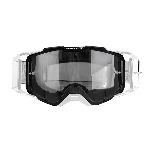 Мотоочки UFO Core 2.0 Black/White Clear Lens