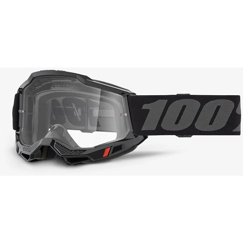 Мотоокуляри 100% Accuri 2 Junior Grey/Black Clear Lens