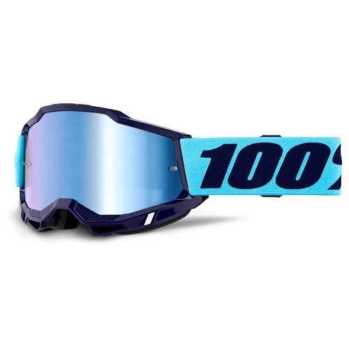 Мотоокуляри 100% Accuri 2 Vaulter Blue Mirror Blue Lens