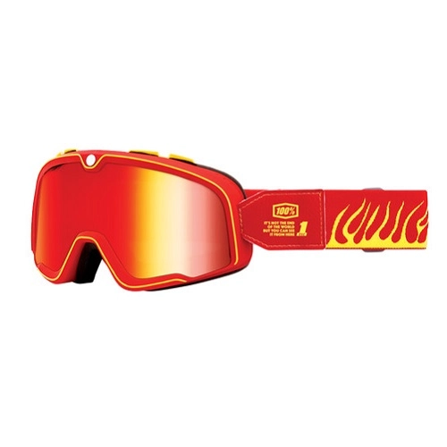Мотоокуляри 100% Barstow Death Spray Mirror Red Lens