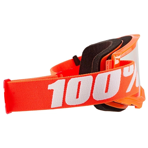 Мотоокуляри 100% Strata II Youth Orange Clear Lens