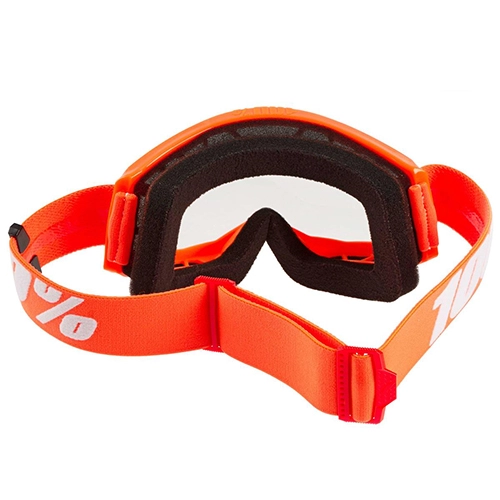 Мотоокуляри 100% Strata II Youth Orange Clear Lens