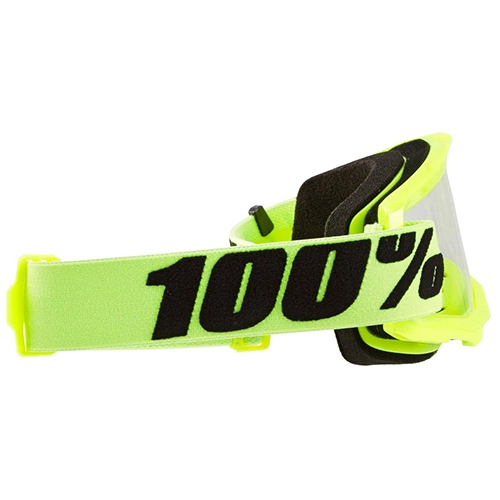 Мотоокуляри 100% Strata II Youth Yellow Clear Lens