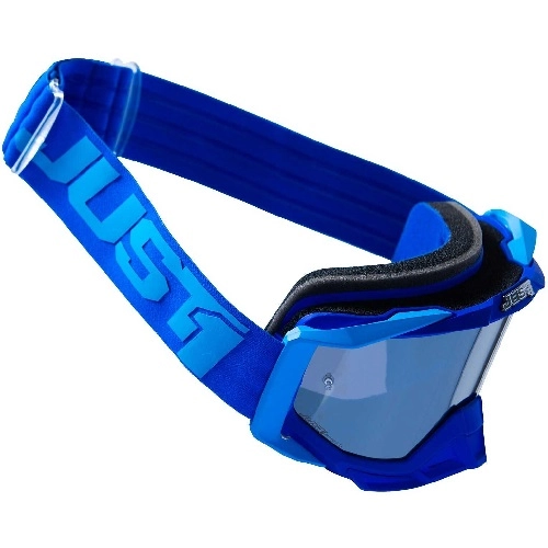 Мотоокуляри Just1 Iris 2.0 Logo Blue Mirror Blue Lens