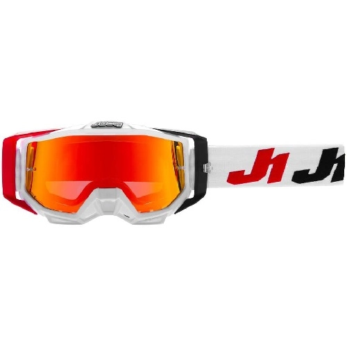 Мотоокуляри Just1 Racer 2.0 Black/Red White/Red Mirror Lens