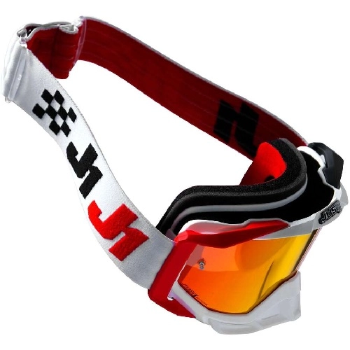 Мотоокуляри Just1 Racer 2.0 Black/Red White/Red Mirror Lens