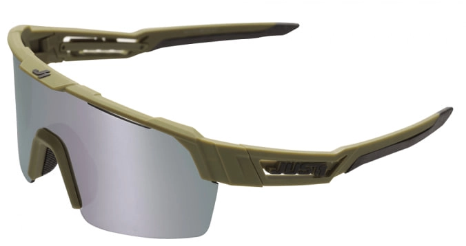 Мотоокуляри Just1 Sniper Urban Green/Black Grey Mirror Lens